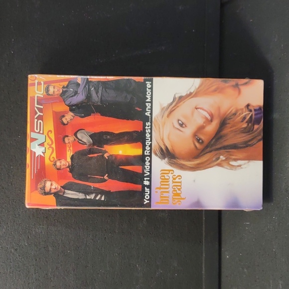 NEW WITH ORIGINAL SEAL WRAP MCDONALD'S NSYNC AND BRITNEY SPEARS VHS - Picture 1 of 6